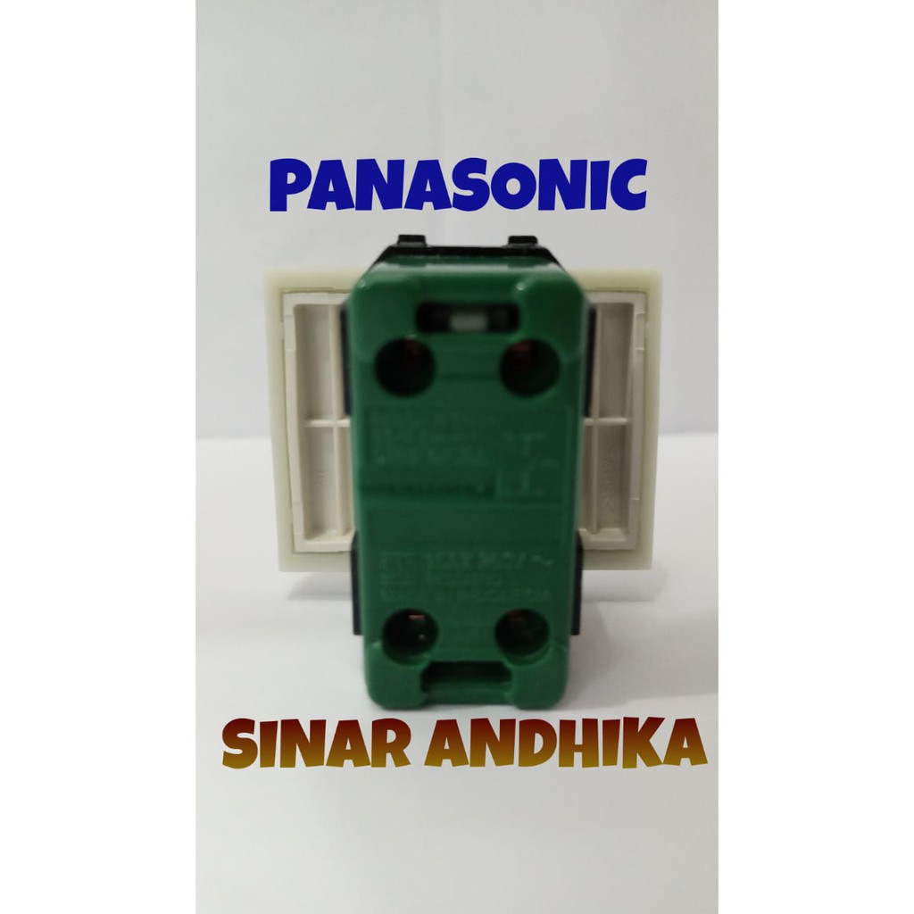 MATA SAKLAR LEBAR SILVER ECO B STYLE E PANASONIC WESJ 5941MWS