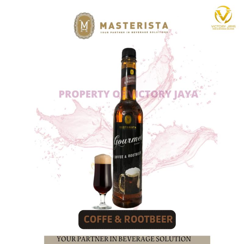 

Masterista Syrup coffe & rootbeer 750ml sirup perasa minuman