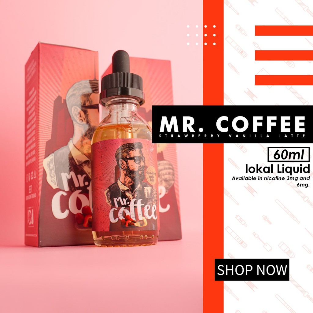 Mr Coffee Strawberry Vanilla Latte Shopee Indonesia