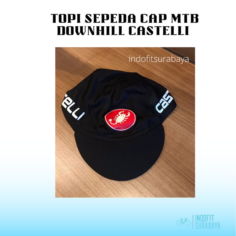 Topi Sepeda Cap MTB Downhill Dahon Gowes  Topi sepeda