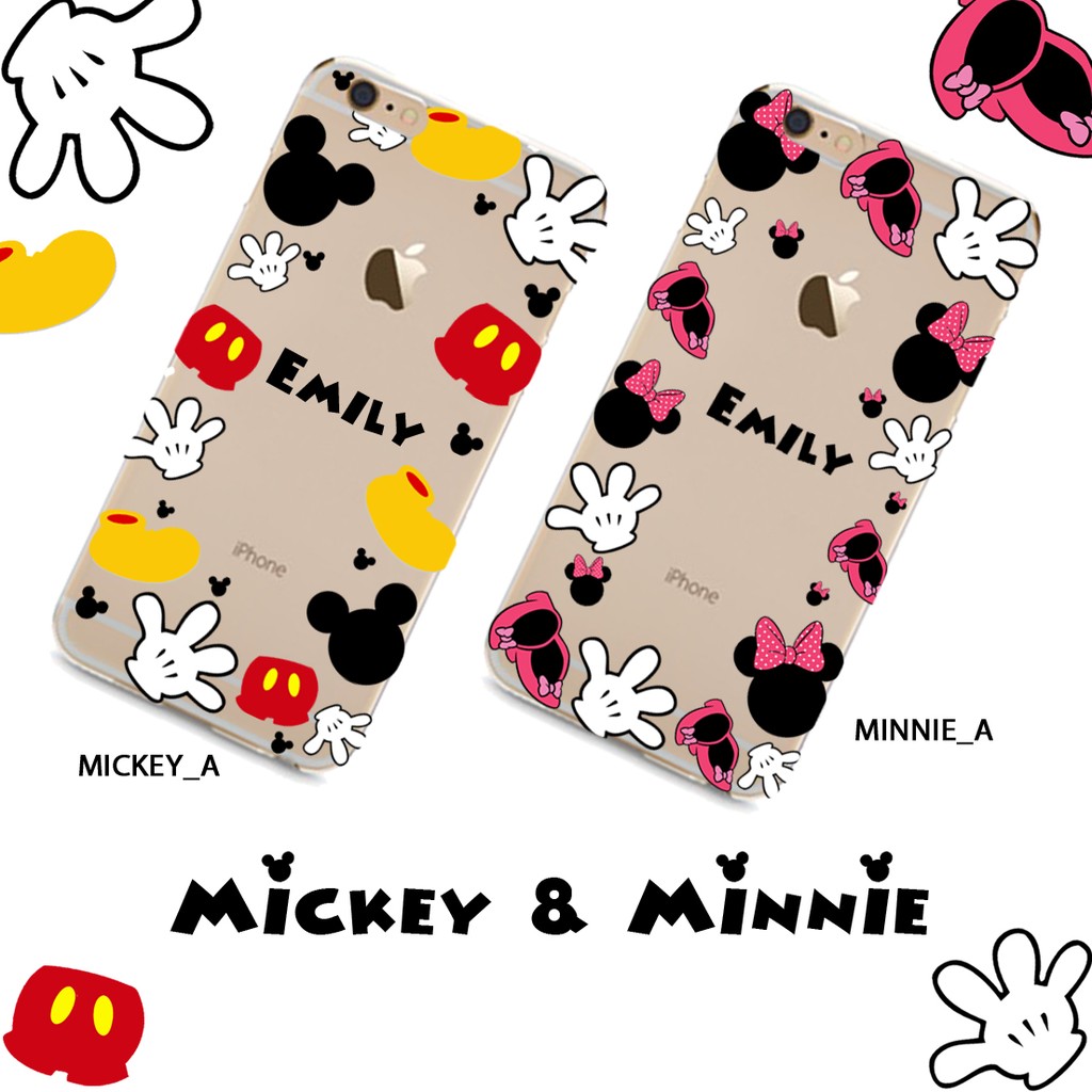 Mickey Minnie Mouse Custom Softcase Premium Iphone Samsung Oppo Xiaomi Vivo Realme