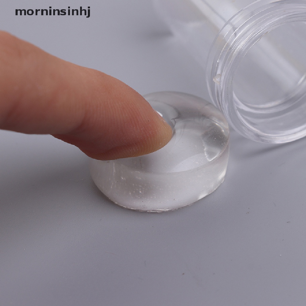 Mor Set Stamper Scraper Jelly Silikon Transparan Untuk Dekorasi Nail Art