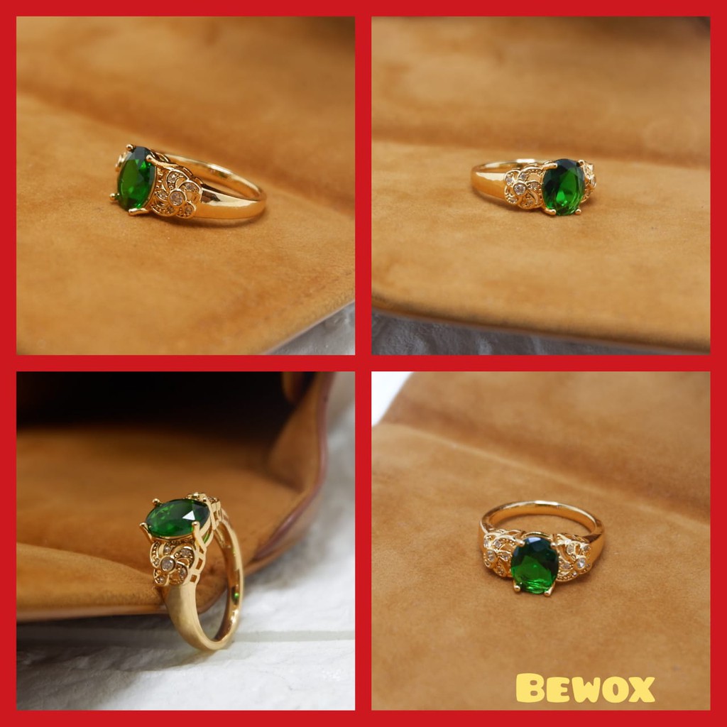 NEW! Cincin Xuping Gold Perhiasan Fashion Permata Mewah / Bisa COD