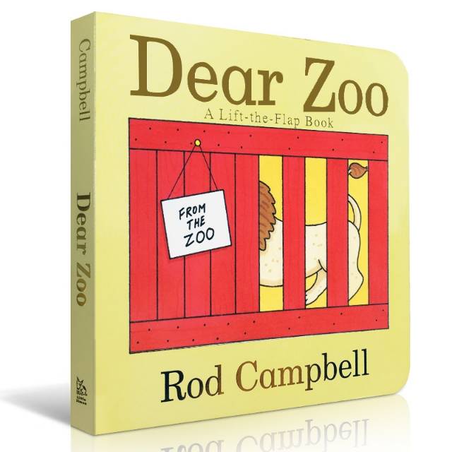 Original board book Dear zoo  lift the flap Campbell / interactive/ buku english/buku import