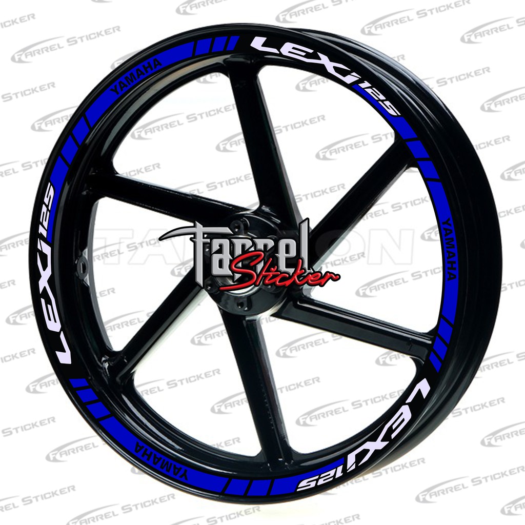 stiker velg sticker velek lexi