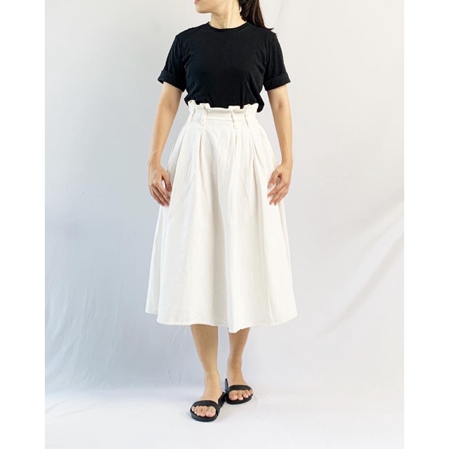GU White Skirt