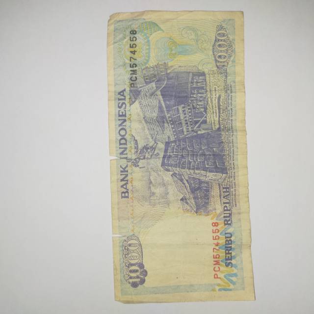 Uang Seribu lama ASLI