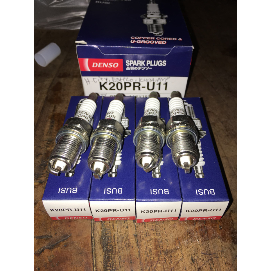 Busi K20PR-U11 Original DENSO Jazz City Estilo Kuda APV