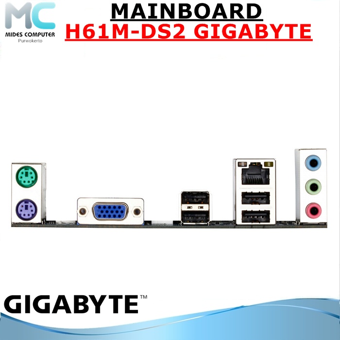 Mainboard H61 Intel LGA 1155 Gigabyte Onboard