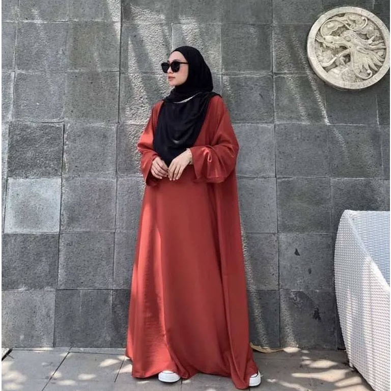 (TERMURAH) ABAYA HITAM/ABAYA POLOS/ABAYA TURKY/ABAYA ARAB/ ABAYA TURKI