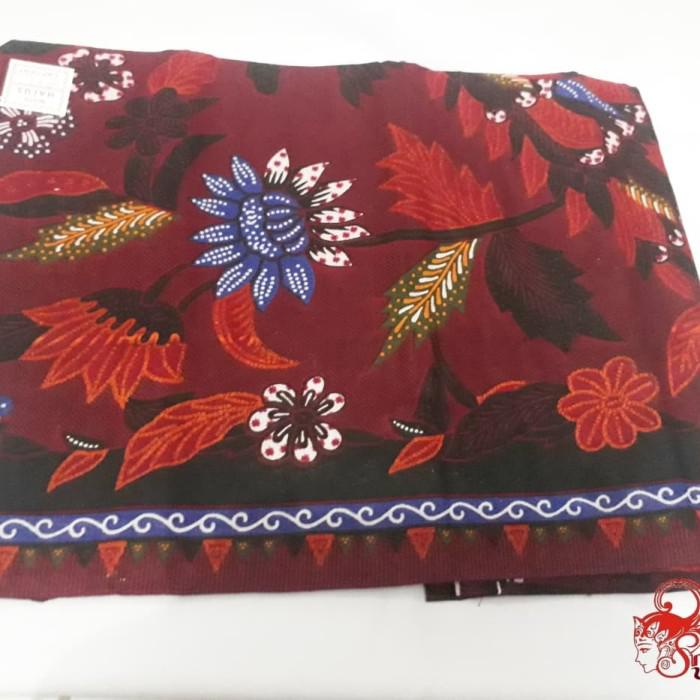 Kain Batik Madura Lasem Merah