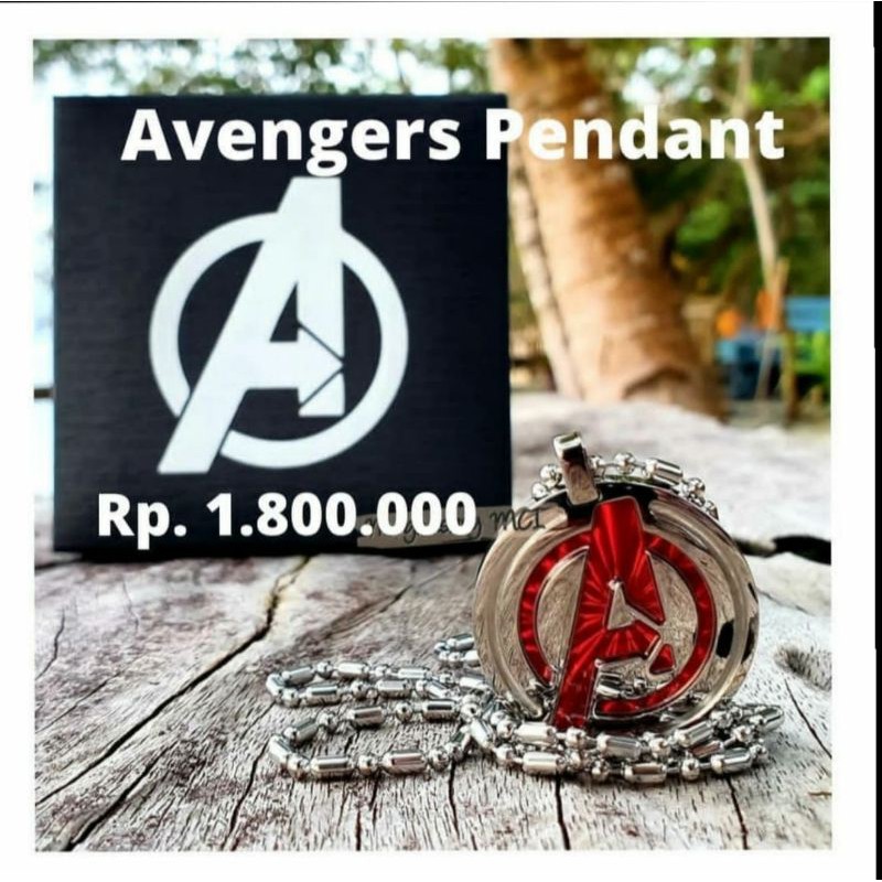 kalung kesehatan Marvel / pendant Avenger original 100% MCI