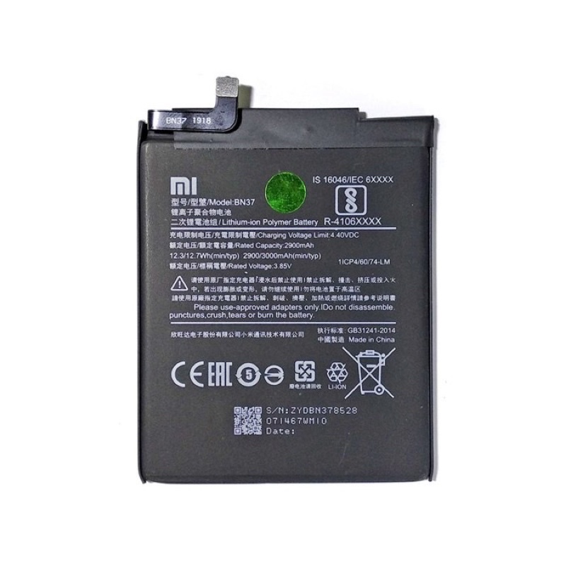 Baterai Hp REDMI 6 / 6A / BN37 / BN-37 / BN 37 Original Batre battery Batrai Ori OEM