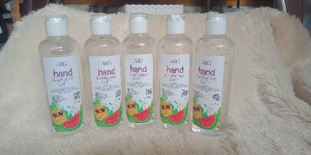 A&amp;G hand sanitizer anti Bacterial antiseptic 100 ml, 250 ml