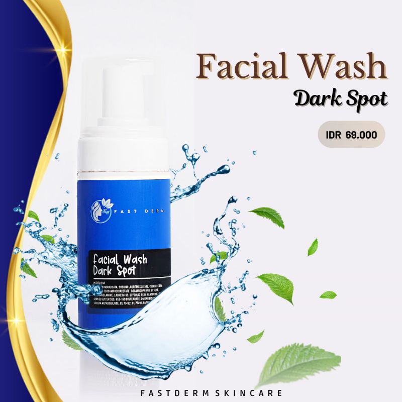 FAST DERM FACIAL WASH DARKSPOT FOAMER PLATINUM ECER