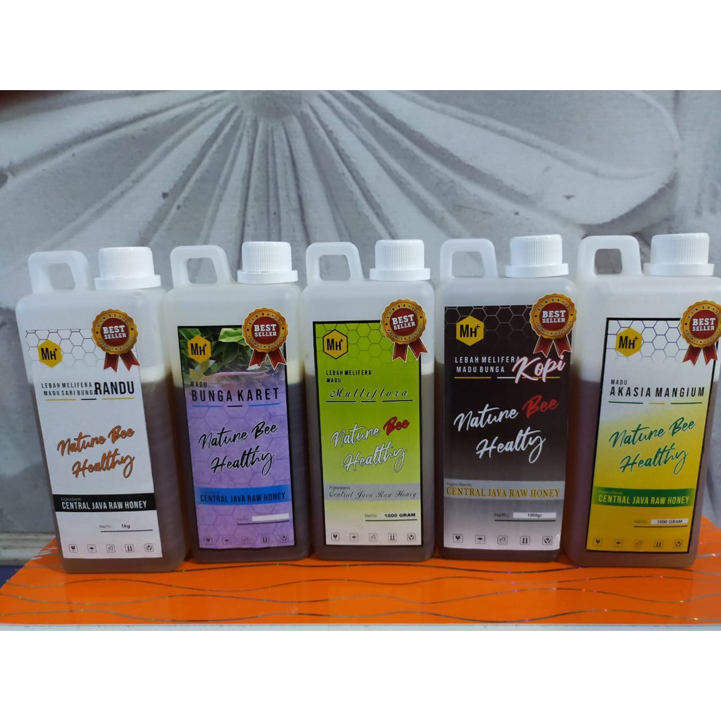 

Madu murni 100% Madu asli 1 kg, MADU MULTIFLORA MADU AKASIA MADU KARET