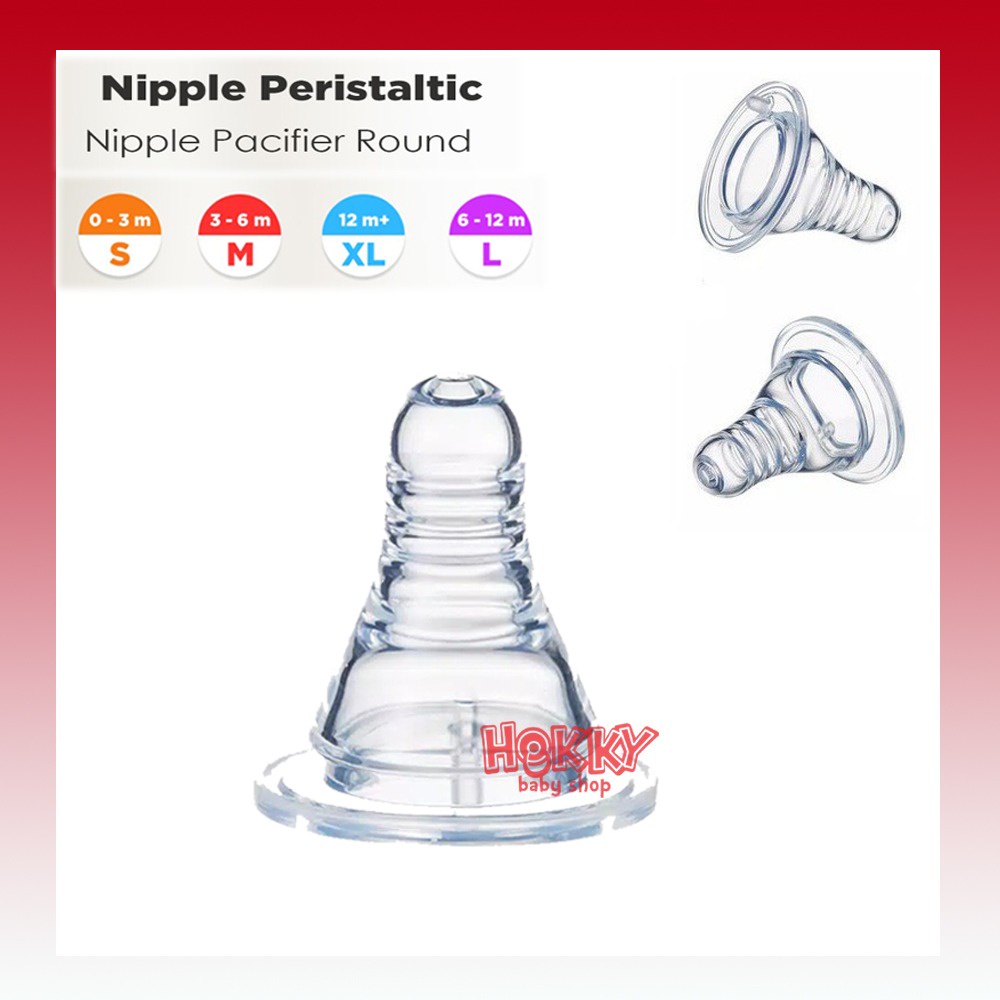 Reliable Nipple Dot Standard Neck Regular Polos / Peristaltik Eco Berulir