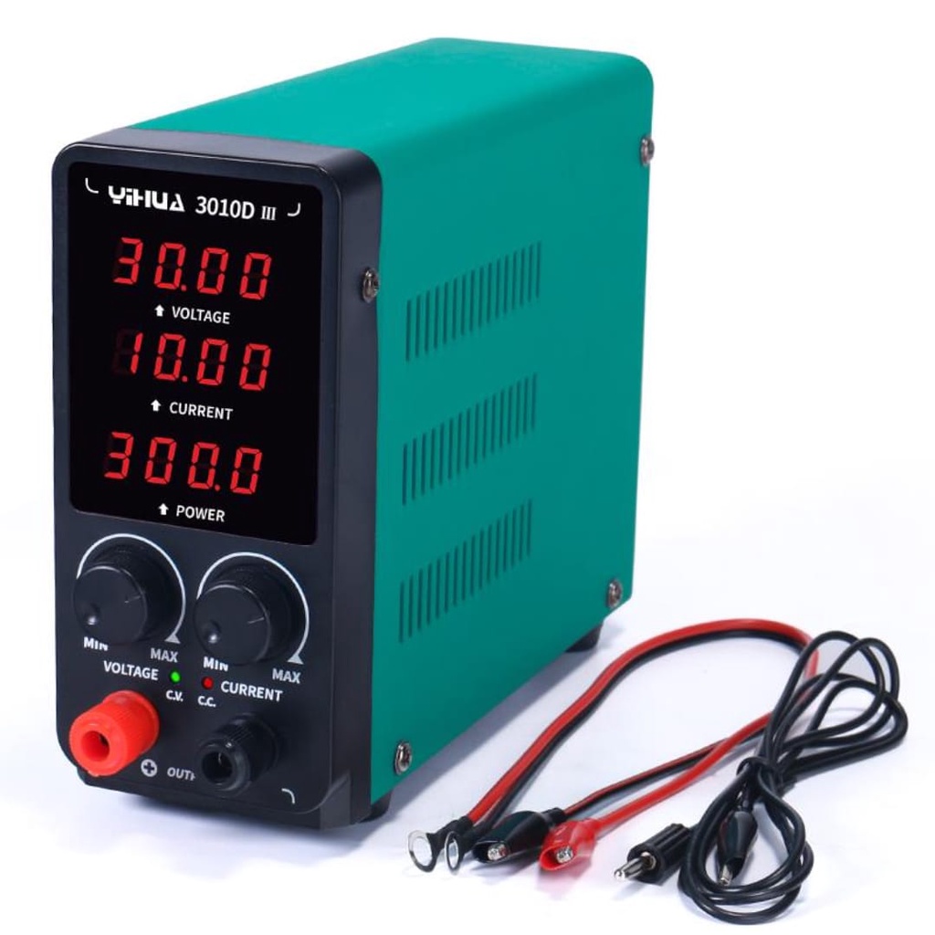 YIHUA 3010D-lll 30V 10A DC Power Supply Adjustable 4 Digit Original