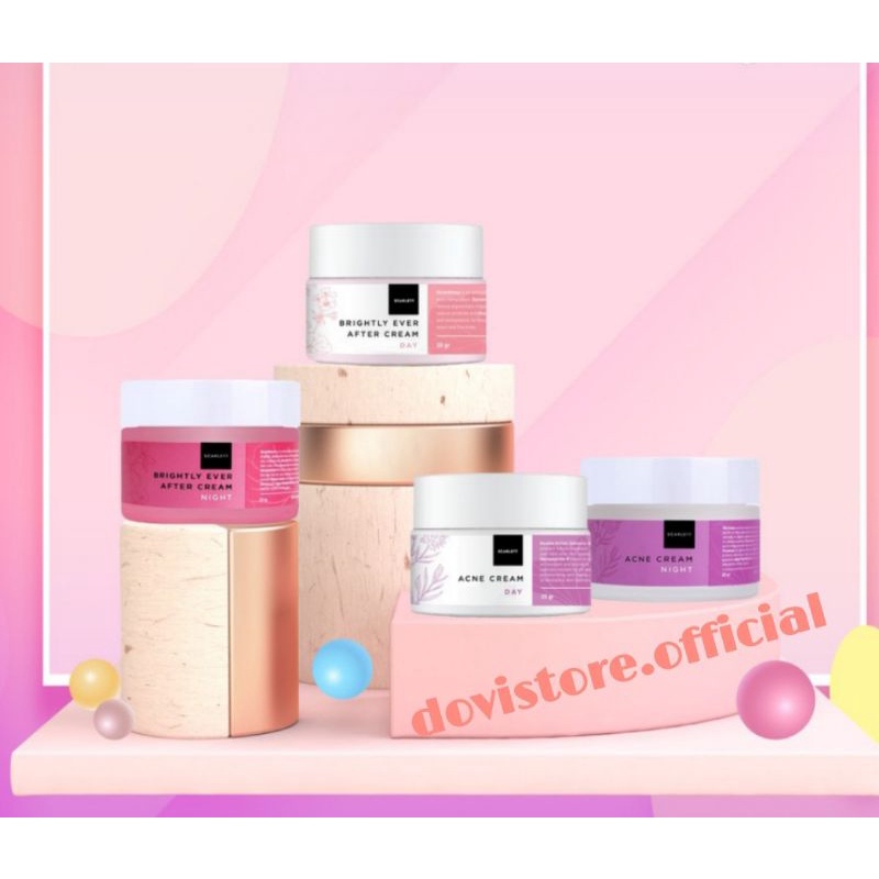 SCARLETT Brightly Cream | SCARLETT Acne Cream | Day Cream | Night Cream