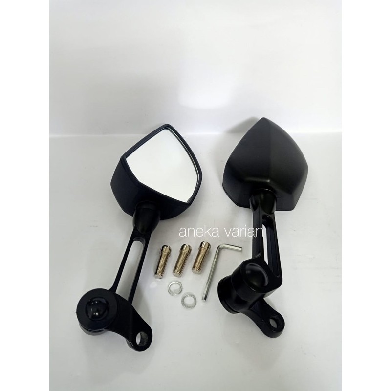 Spion Model Ducati CNC Semua Motor Nmax Pcx Aerox Cbr Byson Vixion Vario dll