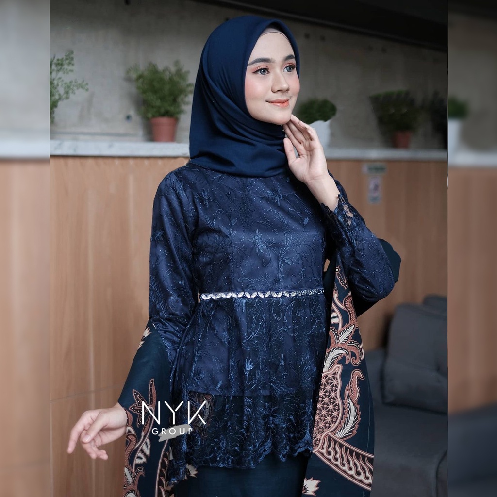 Kebaya Modern - Kebaya Batik - Kebaya Wisuda - Setelan Wanita Batik Aisyah | Motif Batik Modern Kualitas Premium | Batik Termurah