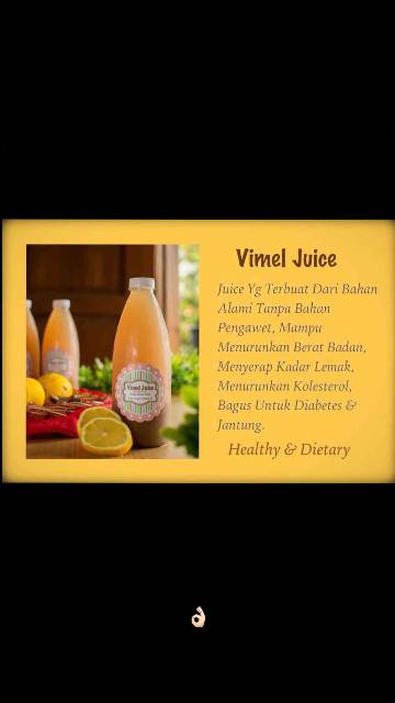 Vimel jus kesehatan dan pelangsing