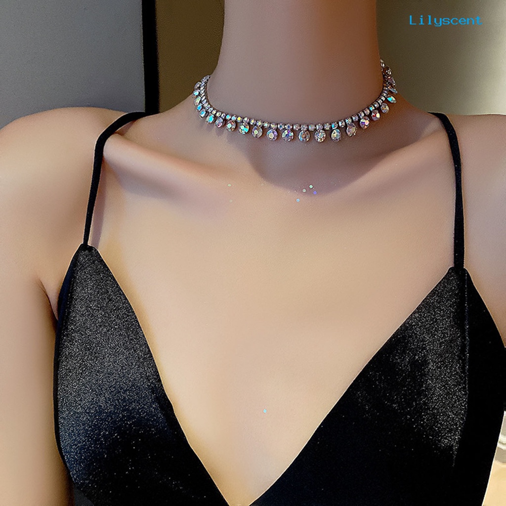 Kalung Choker Rantai Gaya Elegan Untuk Wanita