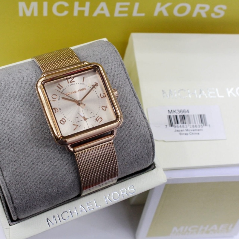 [Free Box Ori] Jam Tangan Michael Kors Wanita MK-3664 Original Bm