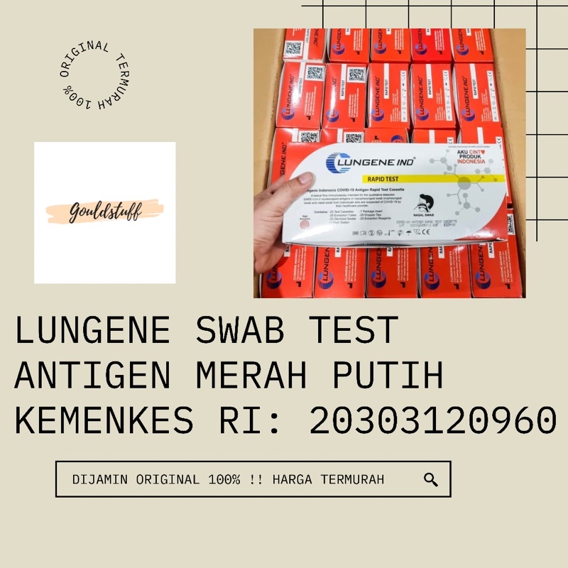 Jual ALAT SWAB TEST ANTIGEN COLOK HIDUNG BOX ISI 25PC IZIN RESMI