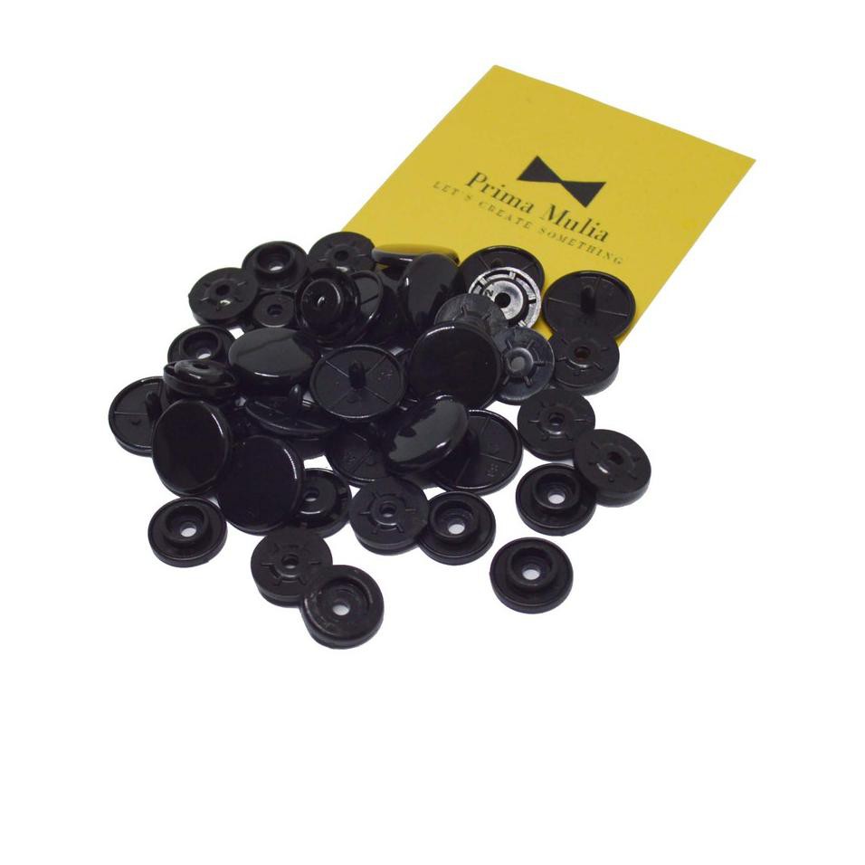 

KANCING CETET/ JEPRET/ SNAP BUTTON PLASTIK 15 MM WARNA HITAM (KODE Z7328)