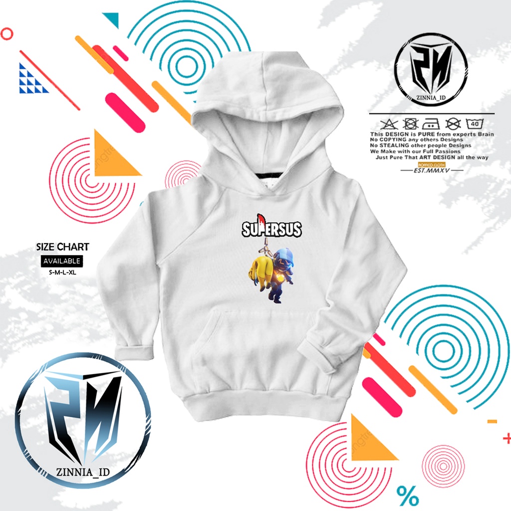 Hoodie Anak Logo Game Super Sus Undertaker