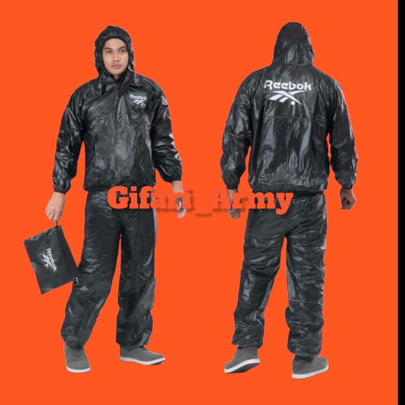 (COD) JAS HUJAN STELAN RINCUT DAN CELANA REBOK,  COMANDO,  TNI AD