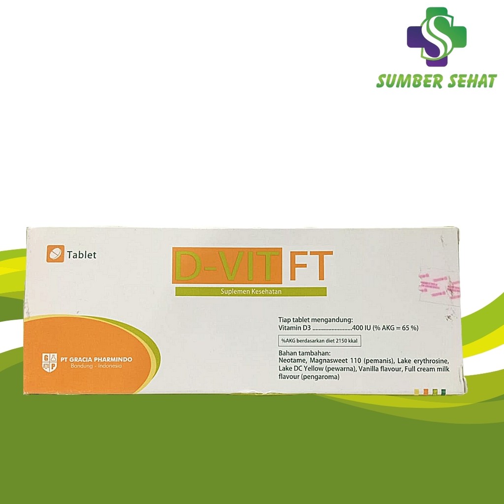 Jual D VIT FT 400 IU BOX 10 TABLET Shopee Indonesia   Ce62b720f5719a8d4ab4b00ada9e7fc8