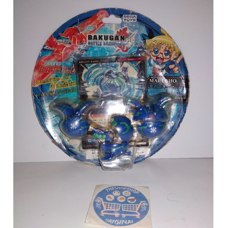 Bakugan Battle Brawlers Marucho Aqua Bakugan Set Sega Toys Original