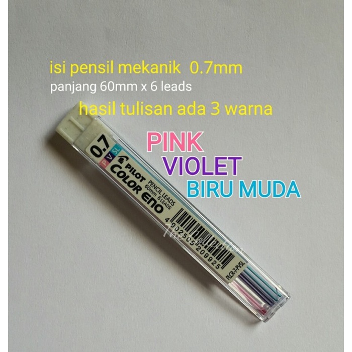 

Sale!!! Atk394Pl Hasil Tulisan 3 Warna Isi Pensil Mekanik 0.7Mm Pilot Pvsl Terbatas
