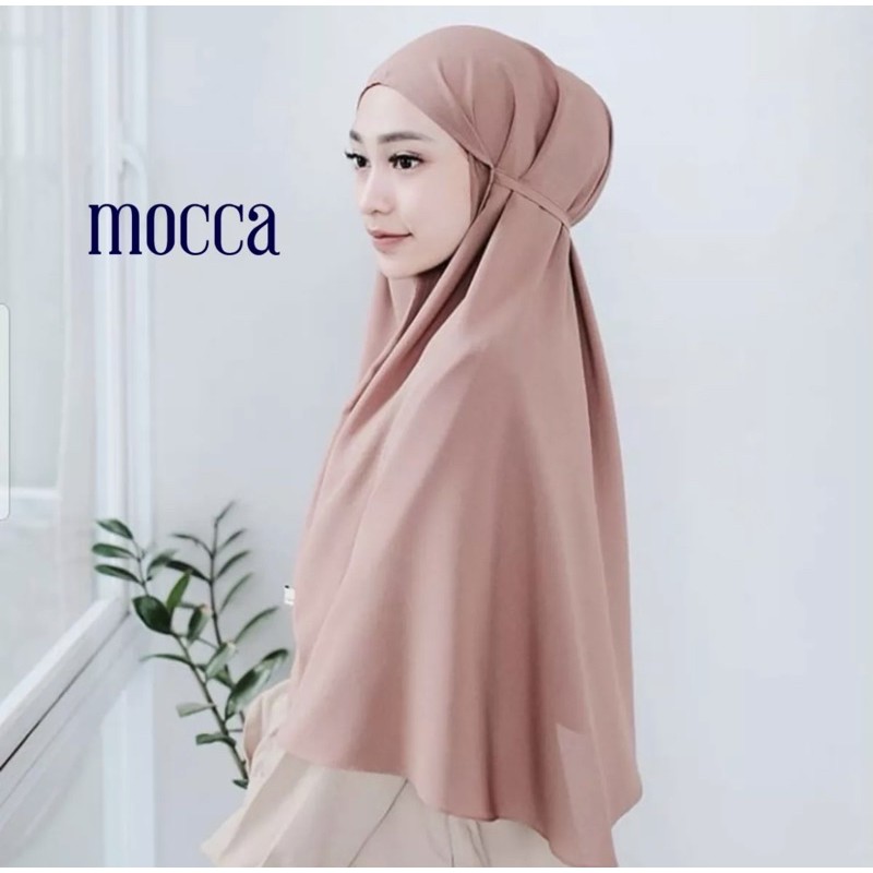 PROMO!! Jilbab / Hijab KHIMAR AMIRA TALI Instan Syari Bahan Diamond Italiano - Kerudung Tali maryam