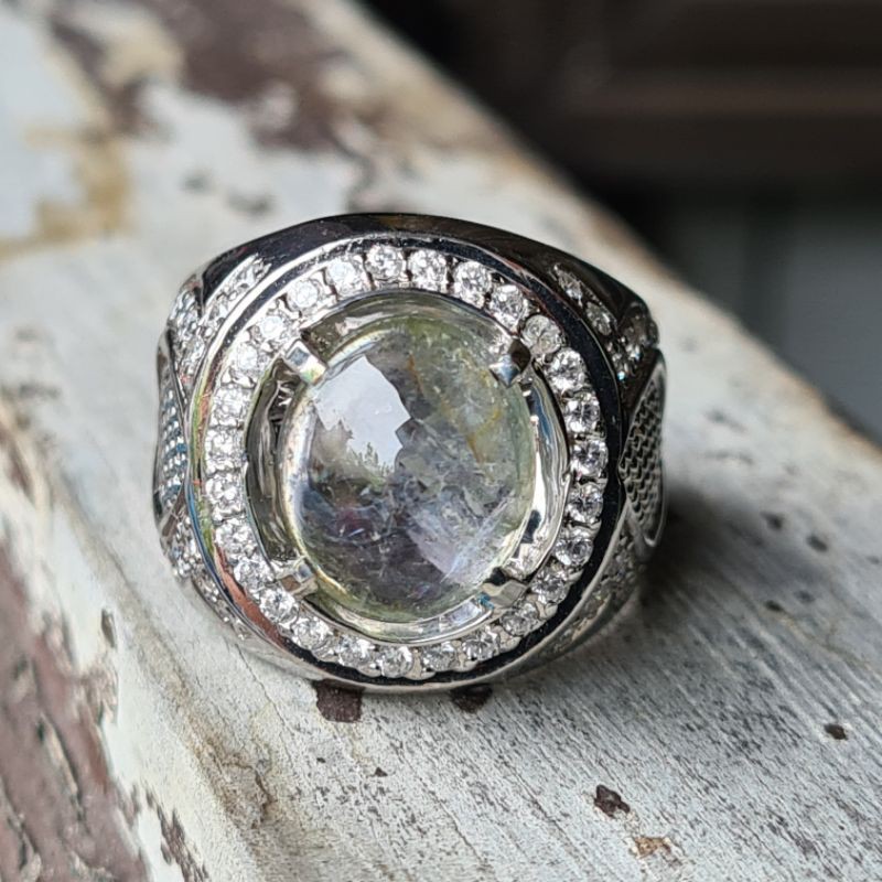 Natural Green Tourmaline 4.72ct Cincin Batu Turmalin TM733