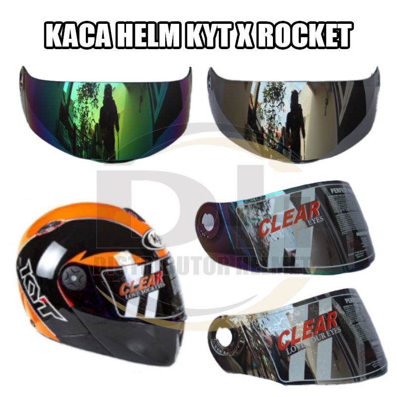 Visor X Rocket Kaca Helm Rocket Varian Kaca X Rocket Helm X Rocket Visor X Rocket