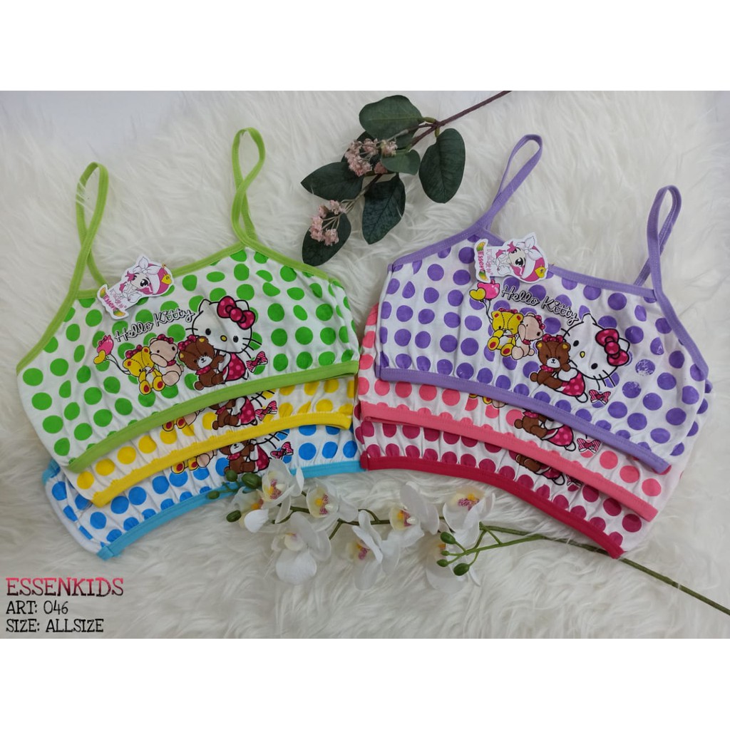 ESSEN | Miniset Anak Cewek KATUN COTTON / MINISET TALI KECIL / M.SET.TK.HK4 / 046 ESSEN