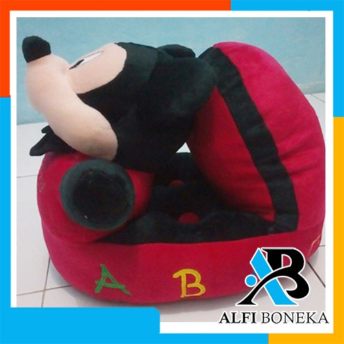 boneka / mainan odong anak karakter micky mouse - Mainan Anak Perempuan - Boneka bisa di dudukin