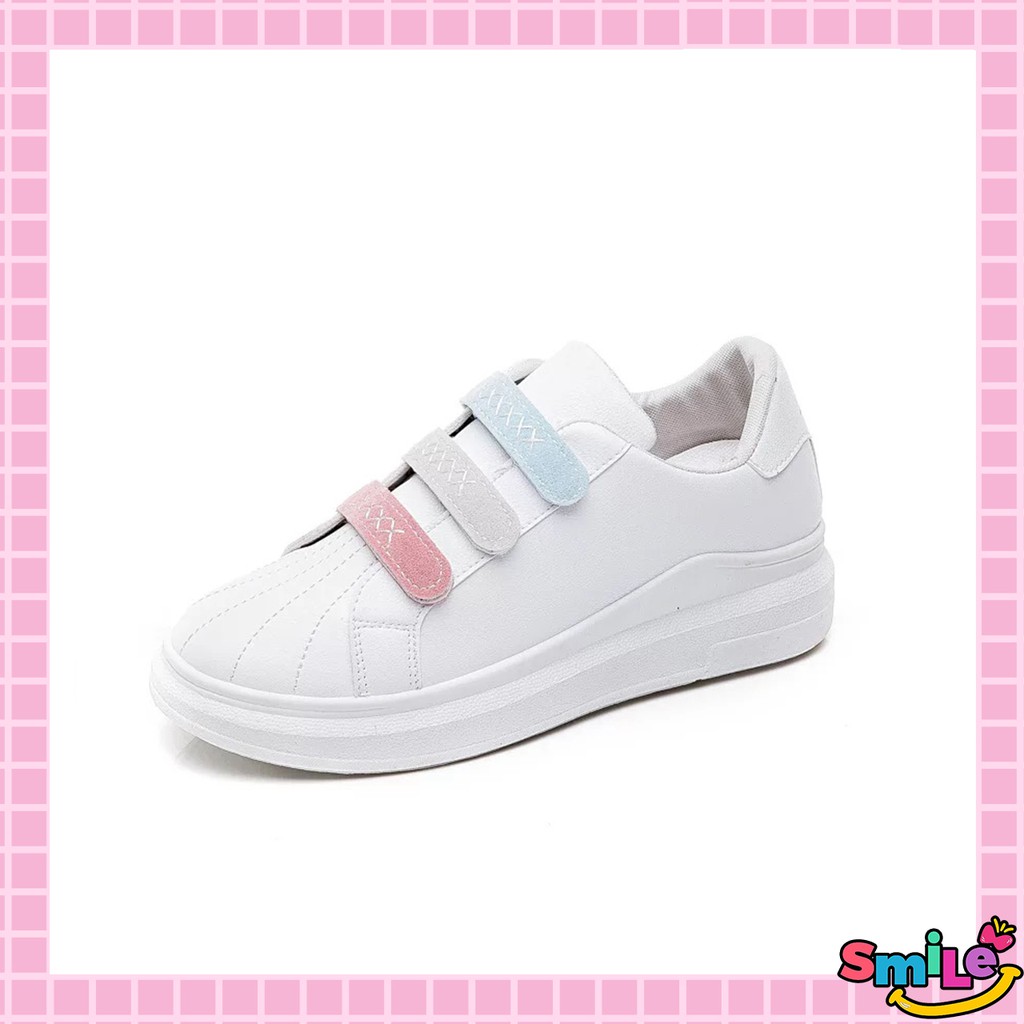 Smile Sepatu Sneakers Wanita Import Sepatu Fashion Korea Style 6009