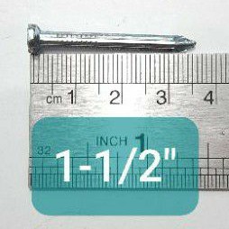 Paku Beton Putih DN 1-1/2&quot; (3,6CM) Harga Per Kotak (D4170)