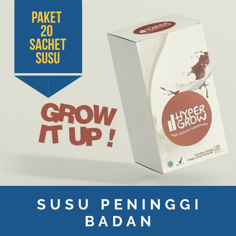 Hypergrow Susu Peninggi Badan Anak Dan Dewasa Susu Kalsium Peninggi Badan Hyper Grow Original Shopee Indonesia