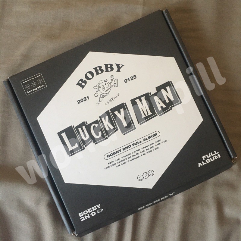 ALBUM BOBBY IKON LUCKY MAN (unsealed)