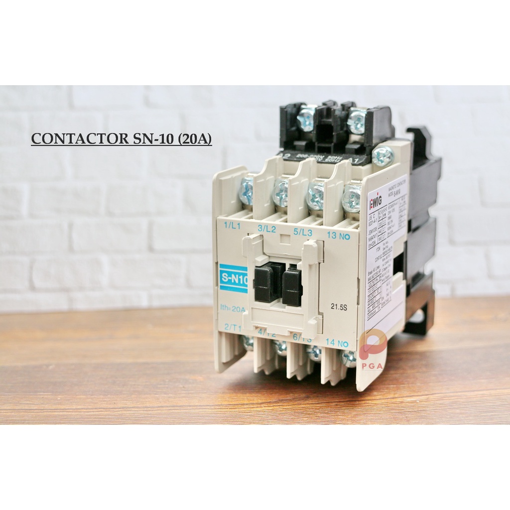 CONTACTOR SN-10 ( 20A ) / KONTAKTOR SN-10 ( 20A )