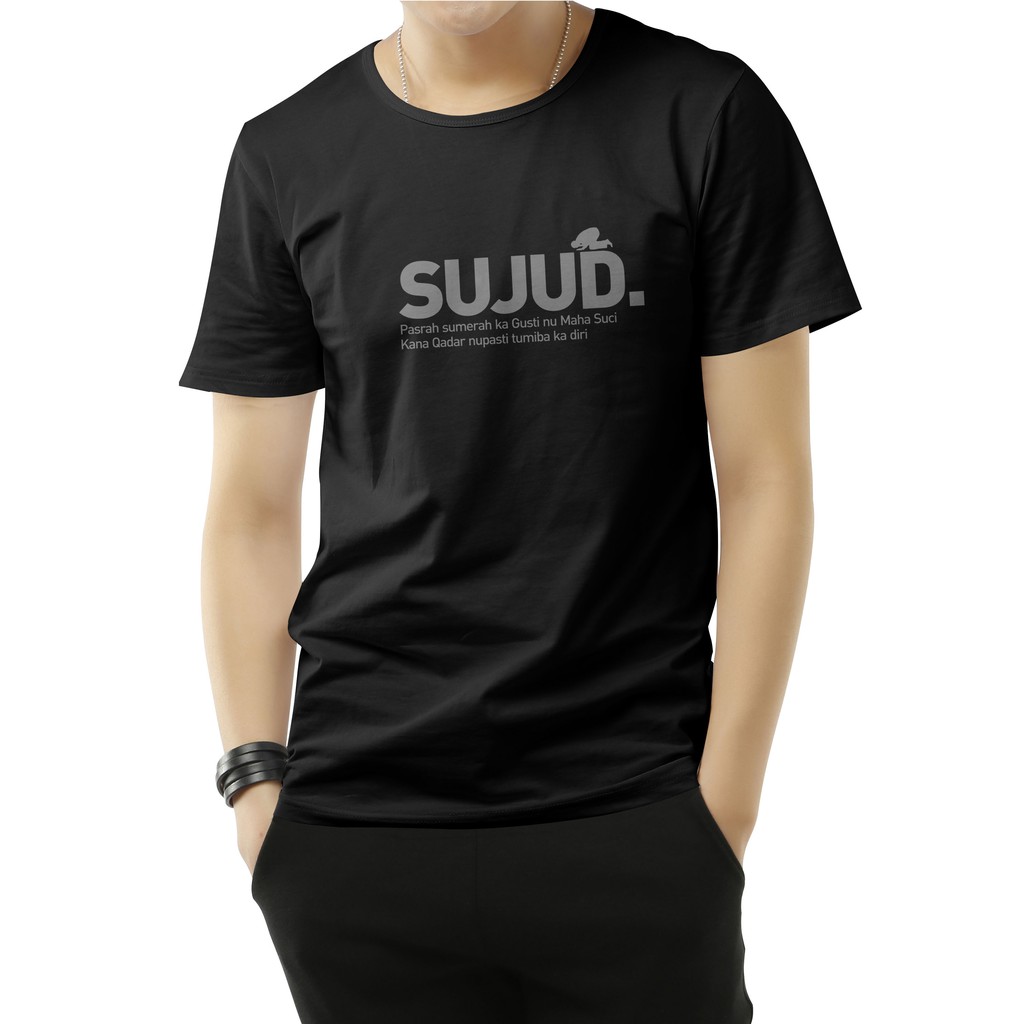 Kaos Tulisan Sunda Sujud Jampepamake