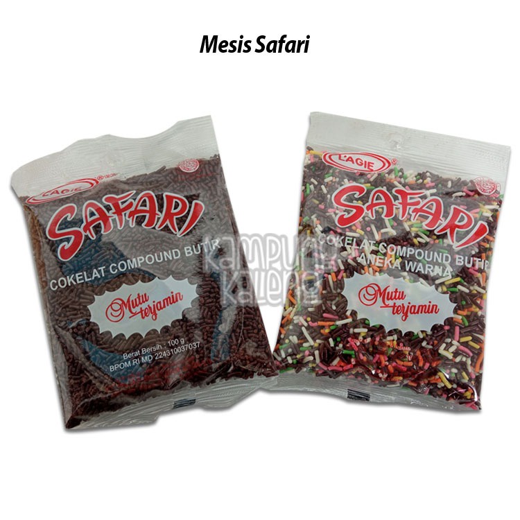 

Coklat Meses Merk Safari 100 gr