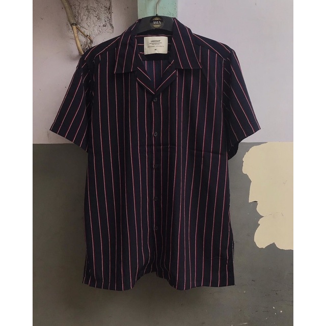 kemeja opencollar underair & the N.J prleoved