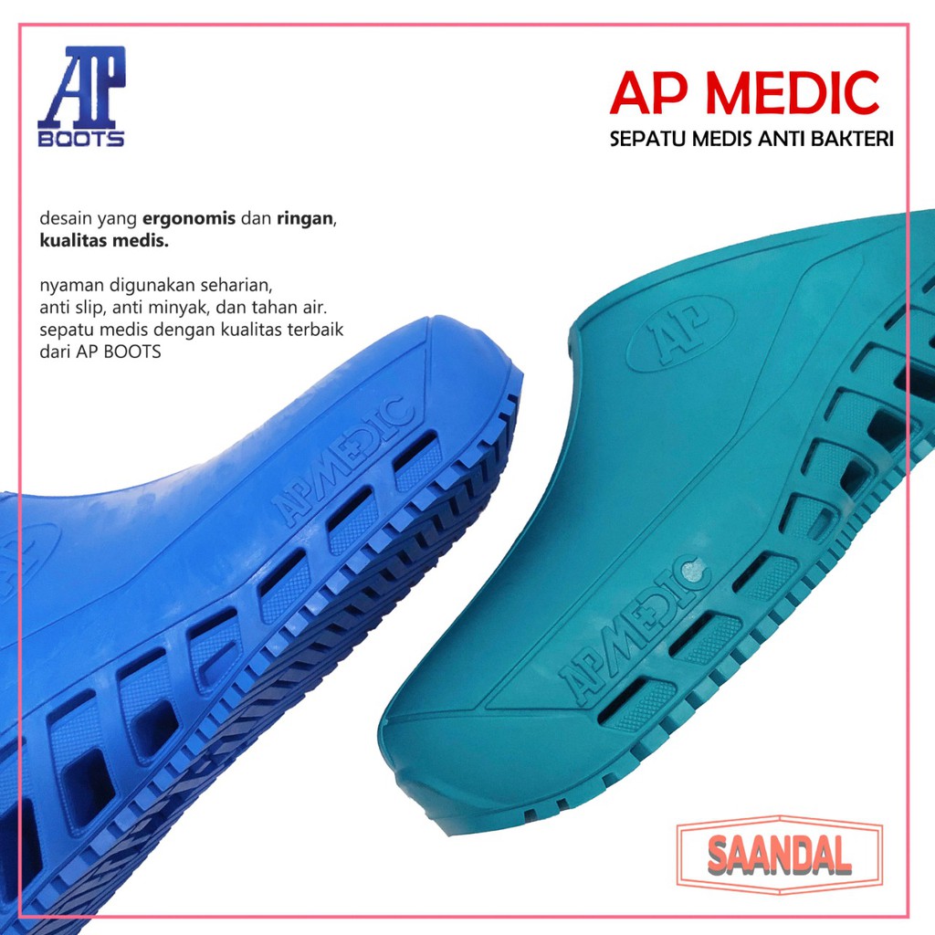 AP Medic Series  Safety Boots Medis APD (BISA SATUAN)