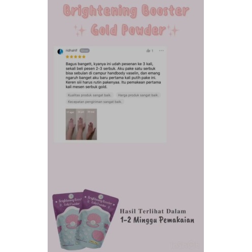 BEAUTYINU Brightening Booster Gold Powder